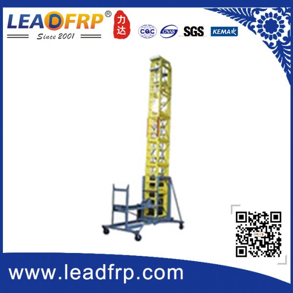 frp mobile telescopic trolley