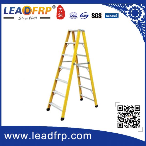 frp self supported step trestle ladder