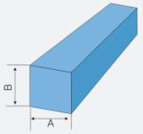 frp square bar size